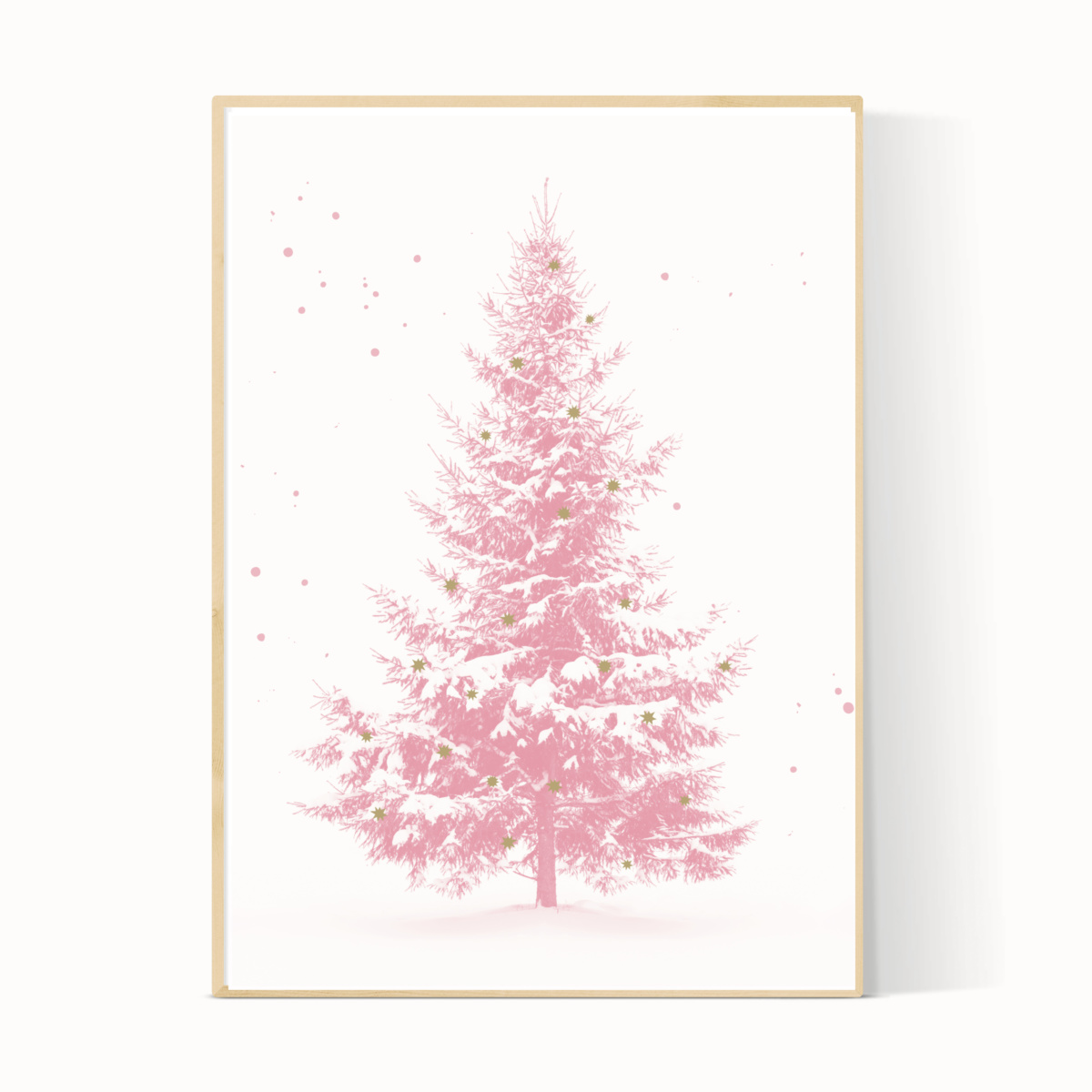 kerstboomposter-roze